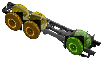 Front left tyre: 70%
Front right tyre: 70%
Middle left tyre: 40%
Middle right tyre: 40%
Rear left tyre: 40%
Rear right tyre: 40%