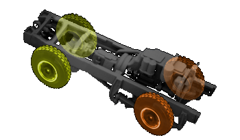 Front left tyre: 30%
Front right tyre: 25%
Rear left tyre: 50%
Rear right tyre: 45%