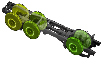 Front left tyre: 65%
Front right tyre: 65%
Middle left tyre: 60%
Middle right tyre: 60%
Rear left tyre: 50%
Rear right tyre: 45%