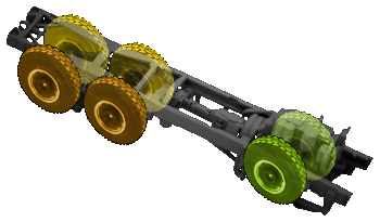 Front left tyre: 60%
Front right tyre: 60%
Middle left tyre: 40%
Middle right tyre: 40%
Rear left tyre: 40%
Rear right tyre: 40%